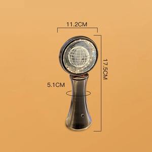 Crystal Globe Projector <b>Table</b> Lamp LED <b>USB</b> Rechargeable Night Light <b>Bedside</b> Bar Cafe Atmosphere Light Home Decor Bedroom Lamp - Product Image 5