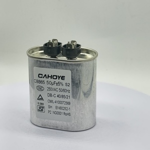 <span class=keywords><strong>Condensateur</strong></span> Hongye CBB65 45+5/60+5/30/5, film polypropylène, boîtier en aluminium, <span class=keywords><strong>pour</strong></span> réfrigérateur et équipement de réfrigération, <span class=keywords><strong>condensateur</strong></span> de compresseur - Product Image 2