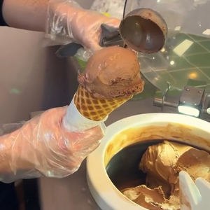 Chariot à glaces commercial Miles, 2 cylindres, machine à yogourt glacé multifonctionnelle, chariot à gelato <span class=keywords><strong>en</strong></span> acier inoxydable pour <span class=keywords><strong>chocolat</strong></span> au lait - Product Image 4