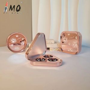 พาเลทอายแช<span class=keywords><strong>โด</strong></span>ว์ขนาดเล็ก5ก. ทรงสี่เหลี่ยมสามเหลี่ยมและกลมมีดีไซน์ตีน<span class=keywords><strong>แมว</strong></span>บรรจุภัณฑ์เครื่องสำอางสีโรสโกลด์ทันสมัย - Product Image 6