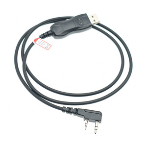 Walkie Talkie Programming <b>Cable</b> <b>Usb</b> Data <b>Cable</b> For Kenwood Baofeng Quansheng Tyt Ftdi Connector <b>3</b> 5mm Jack - Product Image 1