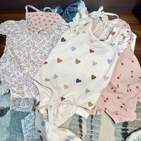 Groothandel Bulk Aankoop Kinderen Eén-delige Zwempak met Volants Meisjes Bikini Sets Bloom Gerimpelde Volant Bikini Bloom Zwemkleding