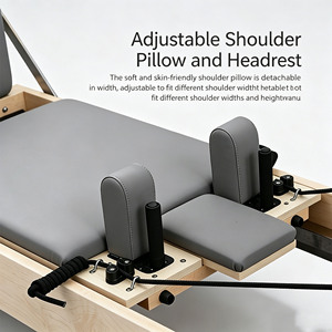 Ensemble d'équipements <span class=keywords><strong>de</strong></span> fitness Pilates 5 pièces | Entraîneur <span class=keywords><strong>de</strong></span> fitness et <span class=keywords><strong>de</strong></span> mise en forme | Reformer Pilates | <span class=keywords><strong>Perte</strong></span> <span class=keywords><strong>de</strong></span> <span class=keywords><strong>poids</strong></span> et remodelage corporel - Product Image 4