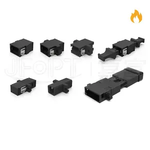 Factory Wholesale Multimode MTRJ/MPO OM3 Optic Connector For Ftth Data Center Low Insertion Loss Telecommunication Fiber Adapter
