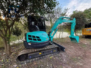 Mini-excavatrice Kobelco 55SR d'occasion en bon état, climatisation réversible, plus abordable - Product Image 3