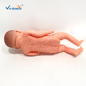 Muñeco de Bebé de Plástico con Cara Sonriente y Ropa, Lindo Modelo de Juguete Infantil para la Enseñanza y el Juego en Guarderías - Product Image 6