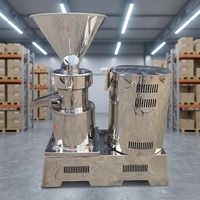 Machine à fabriquer du beurre de noix |   Broyeur de beurre de cacahuètes et de pâte de sésame, moulin colloïdal, usage commercial, capacité 200, garantie 1 an