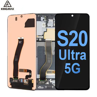 Pantalla de repuesto OLED de 6,78 "para Samsung Galaxy S20 Ultra Fix, piezas de pantalla Super Amoled rotas a precio mayorista
