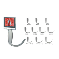 Sensorendo 10 Lames Set Portable Vidéo Laryngoscope Endoscope Médical Intubation Réutilisable Rigide Videolaringoscopio Com Caméra