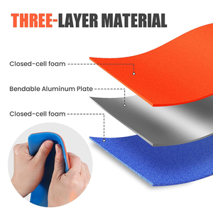 Medische EHBO Nood Flexibele Schuim Oprolbare Gewatteerde Aluminium Spalk Voor Lichaam - Product Image 3