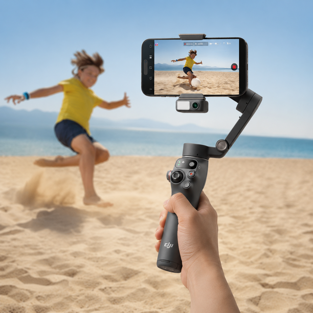 Handheld Phone Gimbal Osmo Mobile 7P Smartphone Stabilizer Accessory for Mobile Filming and Vlog Use