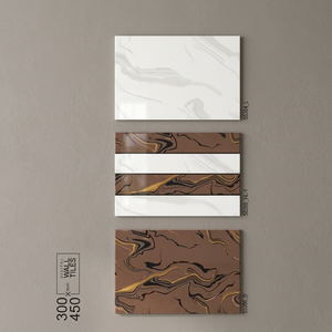 Coloré Luxueux Bleu Couleur 300x450mm Art Décoration Murale Porcelaine 30x45cm Céramique Numérique Glamming Collection Carreaux Muraux - Product Image 5