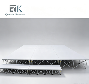 High Quality Aluminum Portable Folding <b>Stage</b> With Stair for Wedding Party Events - Product Image 1