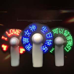 Ventilador Luminoso LED CJX775 con Texto Personalizado, Ventilador de Mano Intermitente con Logotipo, Mini Ventilador al por Mayor, Regalo Publicitario del Fabricante - Product Image 4