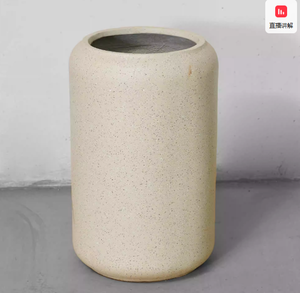 Simple Plancher Cylindrique <span class=keywords><strong>Millénaire</strong></span> Bois Paon Bois <span class=keywords><strong>Centre</strong></span> <span class=keywords><strong>Commercial</strong></span> Salon Décoration Magnésium Argile Pot De Fleur - Product Image 4