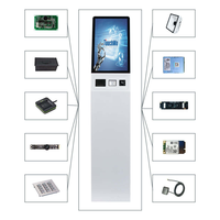 TouchWo/OEM Pantalla Táctil Capacitiva de 15.6-32 Pulgadas, 10 Puntos de Contacto, Máquina de Boletos para Interiores, Kiosco de Autoservicio, Punto de Venta con Pago por Código QR, Android/Windows