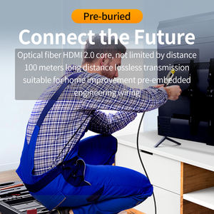 Jasoz Venta caliente Cable HDMI 4K 60Hz Soporte 60M 4:4:4MAX <span class=keywords><strong>AOC</strong></span> 30M 50m 100M Cable HDMI a convertidor de fibra óptica HDMI - Product Image 3