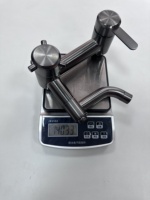 Système de colonne de douche à effet pluie multifonctionnelle contemporaine en acier inoxydable 304 Robinet thermostatique Spray de massage à jet doux