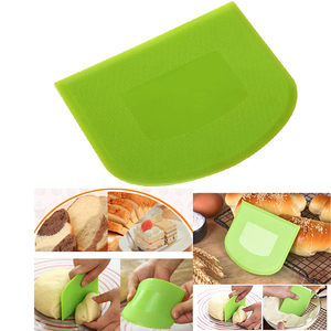 Phổ biến bán PP nhựa D hình dạng bánh BỘT BƠ scraper Cutter cho hộ gia đình backery - Product Image 4