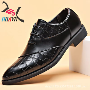 Zapatos de Hombre de Talla Grande para Otoño 2026, con Cordones, Casuales, Formales, de Punta Puntiaguda, con Aumento de Altura, Parte Superior de PU y Suela de Goma - Product Image 6
