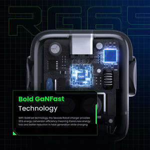 Chargeur USB C GaN UGREEN CD361 <span class=keywords><strong>Uno</strong></span> 65W avec affichage LED robot, chargeur mural rapide 3 ports, adaptateur d'alimentation pour ordinateur portable, chargeur de voyage PD - Product Image 3