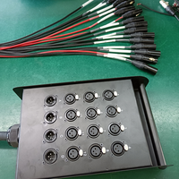 Câble Audio 8/12/16/24/28/32 Canaux 30 Mètres avec Connecteur XLR Veste PVC Câble de Scène Multi-Core en Stock