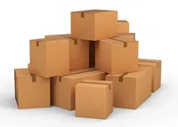 Boîte d'expédition auto-érectible en carton ondulé recyclable avec pelliculage mat personnalisé pour l'emballage de vêtements, chaussures, articles de boisson et logo – Vente en gros