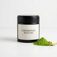 Poudre de thé vert matcha biologique chinois de qualité cérémoniale supérieure, pure origine, matcha moulu pour la santé