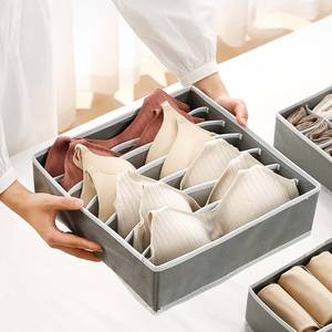 ลิ้นชักพับเก็บได้ลิ้นชักเก็บในลิ้นชักจัดระเบียบเสื้อผ้า4ชิ้น - Product Image 2