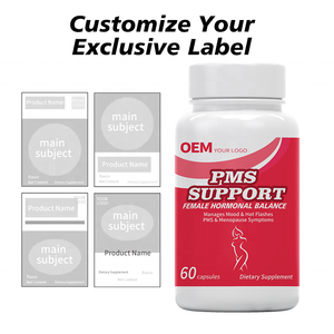 OEM Private Label Menopause Capsule Factory Custom Packaging Multiple Label Designs,<b>Bottle</b>+Box Options & Flexible MOQ - Product Image 5