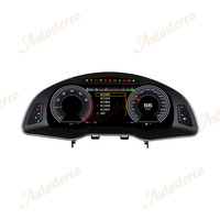 Tableau de bord numérique Carplay pour Audi R8 2007~2015, écran LCD du combiné d'instruments, cockpit virtuel, panneau d'instruments numérique, unité centrale