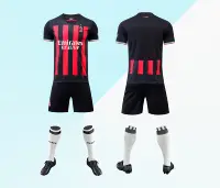 Online futbol formaları futbol eğitimi üniforma elbise ucuz boş futbol forması takımları için