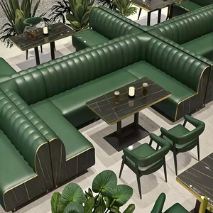Lujo club nocturno KTV <span class=keywords><strong>Bar</strong></span> & Hotel restaurante Muebles personalizados cuero clásico sofá <span class=keywords><strong>Bar</strong></span> encimera juego de mesa - Product Image 2
