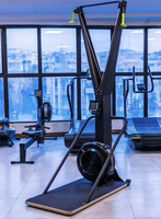 Máquina de esquí para fitness Equipo multifitness Resistencia al aire Máquina de esquí Simulador de esquí Máquina de fitness