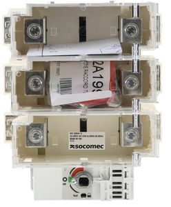 Nuevo Original 1 año de garantía Francia <span class=keywords><strong>Socomec</strong></span> 38313010 FUSERBLOC INTERRUPTOR DESCONECTOR FUSIBLE - Product Image 3