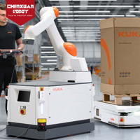 Robot mobile collaboratif homme-machine de sécurité à navigation autonome pour la logistique d'entrepôt et l'atelier de pièces électroniques