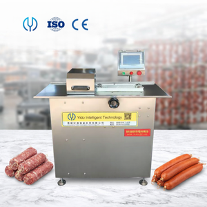 Machine à nouer et à lier les saucisses de haute qualité, simple ou double ligne, pour <span class=keywords><strong>chorizo</strong></span>, hot-dog, salami - Product Image 1