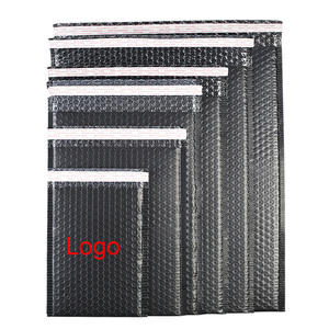 En stock: Sobres de burbujas de PVC BOPP negro mate, autosellables, para envíos por correo y mensajería. - Product Image 4