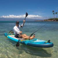 Nouvelle Tendance 2025 : Planche de Paddle Gonflable pour la Pêche et le Surf, Planche de Stand Up Paddle Gonflable pour Sports Nautiques