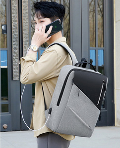 Personalizado de negocios a prueba de agua de la escuela bolsas para el ordenador portátil Paquete de proveedor de carga USB de viaje mujeres hombres mochila de viaje inteligente para los hombres - Product Image 2