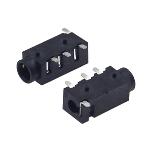 Conector de Audio PJ-320D de 3.5mm, Construcción Completamente en Latón, Conector de Superficie de 4 Pines para Aplicaciones de Audio Premium - Product Image 3