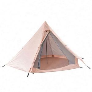 Tentes chaudes avec cheminée, résistantes au vent, en toile d'aluminium et PVC, pour le camping en plein air en hiver - Product Image 4