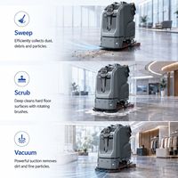 Robot de nettoyage autonome pour usage industriel et commercial avec navigation laser et recharge automatique