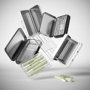 Tuân thủ trước cuộn bao bì tùy chỉnh trượt hộp thiếc trẻ em bằng chứng thuốc lá tin trường hợp 5 gói nhỏ Hộp Thuốc Lá số lượng lớn - Product Image 3