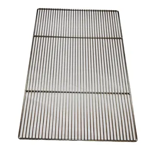 Food Grade 304 Stainless Steel Wire Mesh Grill Baking Tray / Cooling Grid Rack