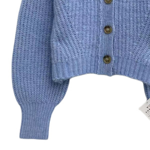 <span class=keywords><strong>Cardigan</strong></span> tricoté pour femmes, col en V, imprimé tie-dye, manches longues, vêtements tricotés pour dames, vente en gros, décoré de boutons, OEM - Product Image 5