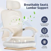 Chaise en maille de bonne qualité avec dossier haut réglable en hauteur