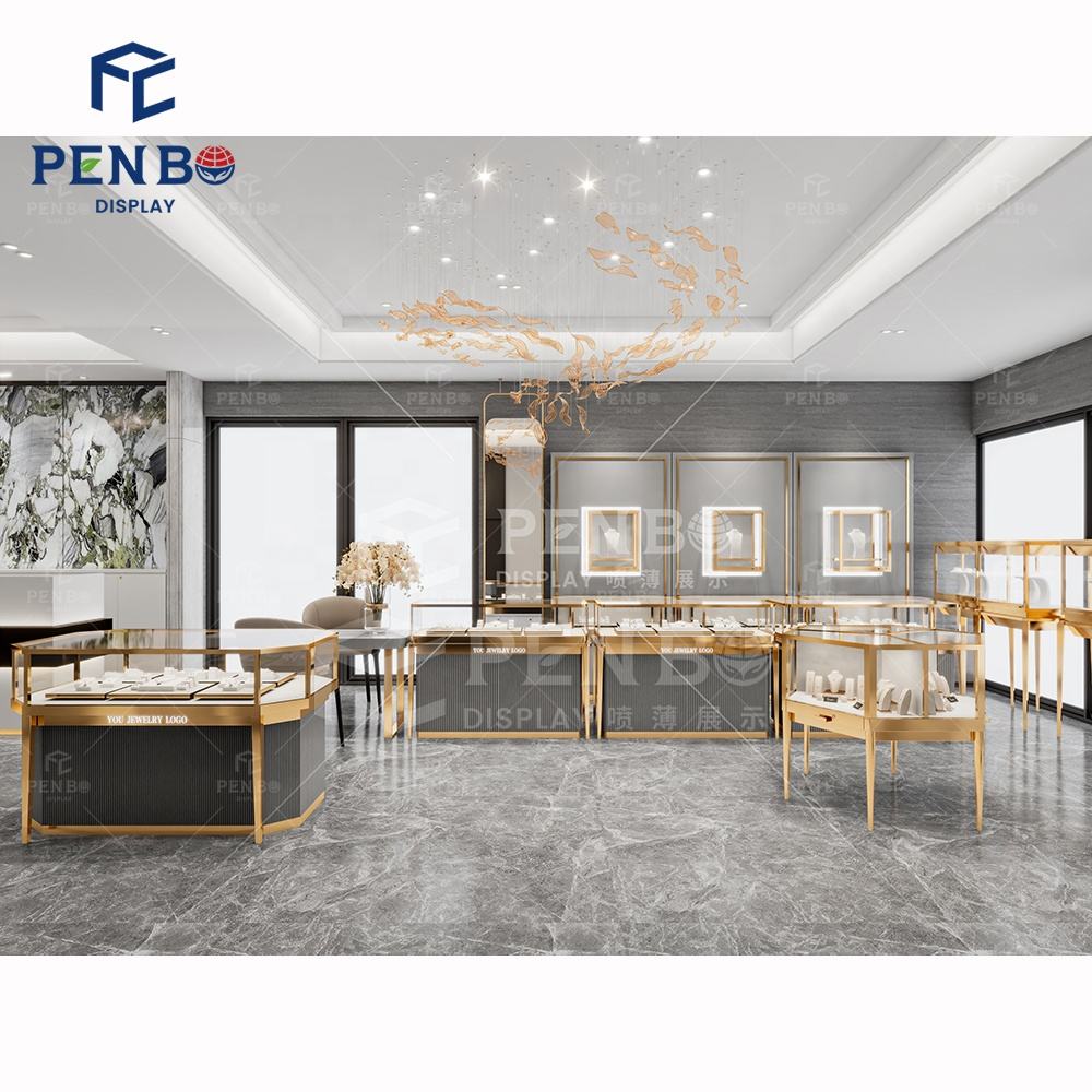 Luxury Jewellery Showroom Designs Elegant Modern