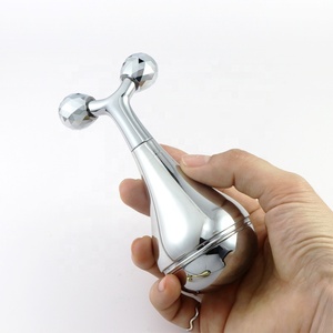 Bola Cryo baja tahan karat, rol pijat wajah dingin bentuk Y bola pijat es baru - Product Image 3