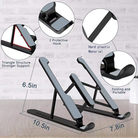 Support pliable multi-positions en plastique pour ordinateur portable de 10 à 17 pouces – Meilleure vente